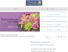Tablet Screenshot of bendoregonflowershop.com